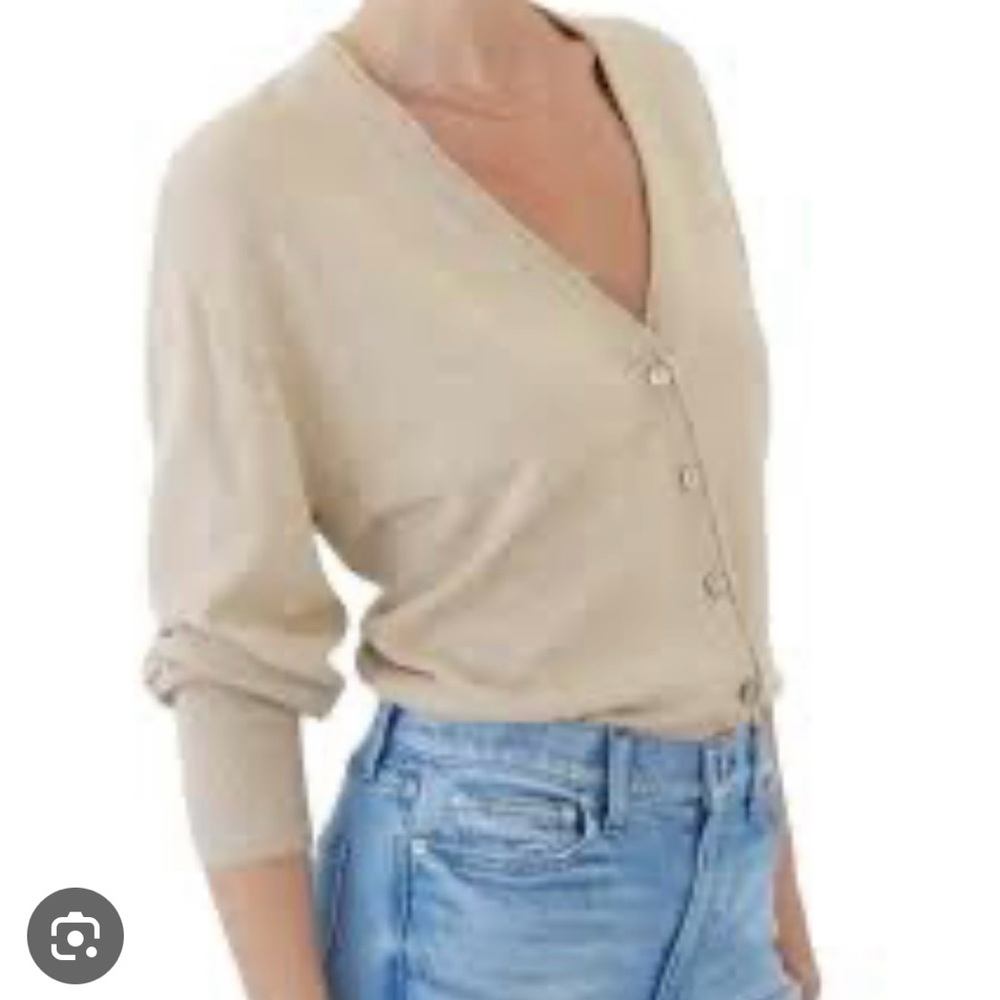 AYR Light Beige Women's Cardigan